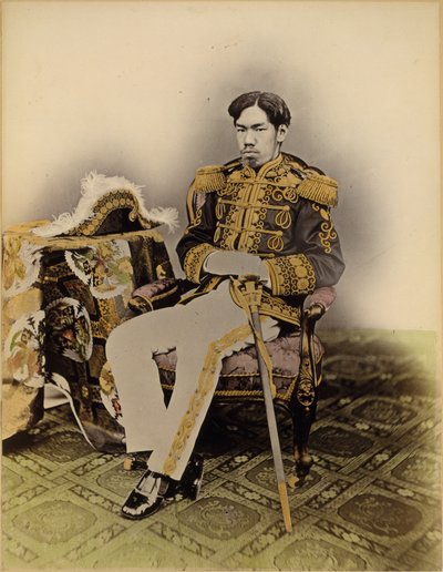 Mutsuhito, The Meiji Emperor, 1872 by Uchida Kuichi